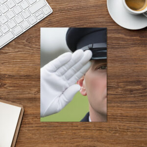 Salute 1 Greeting Card