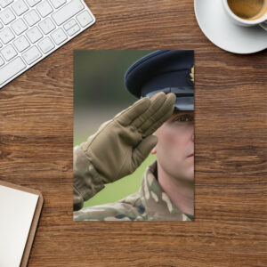 Salute 2 Greeting Card