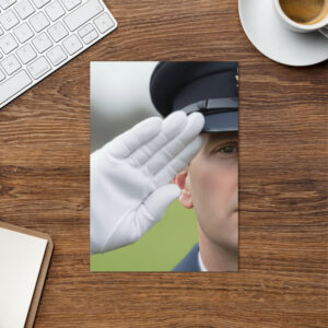 Salute 3 Greeting Card